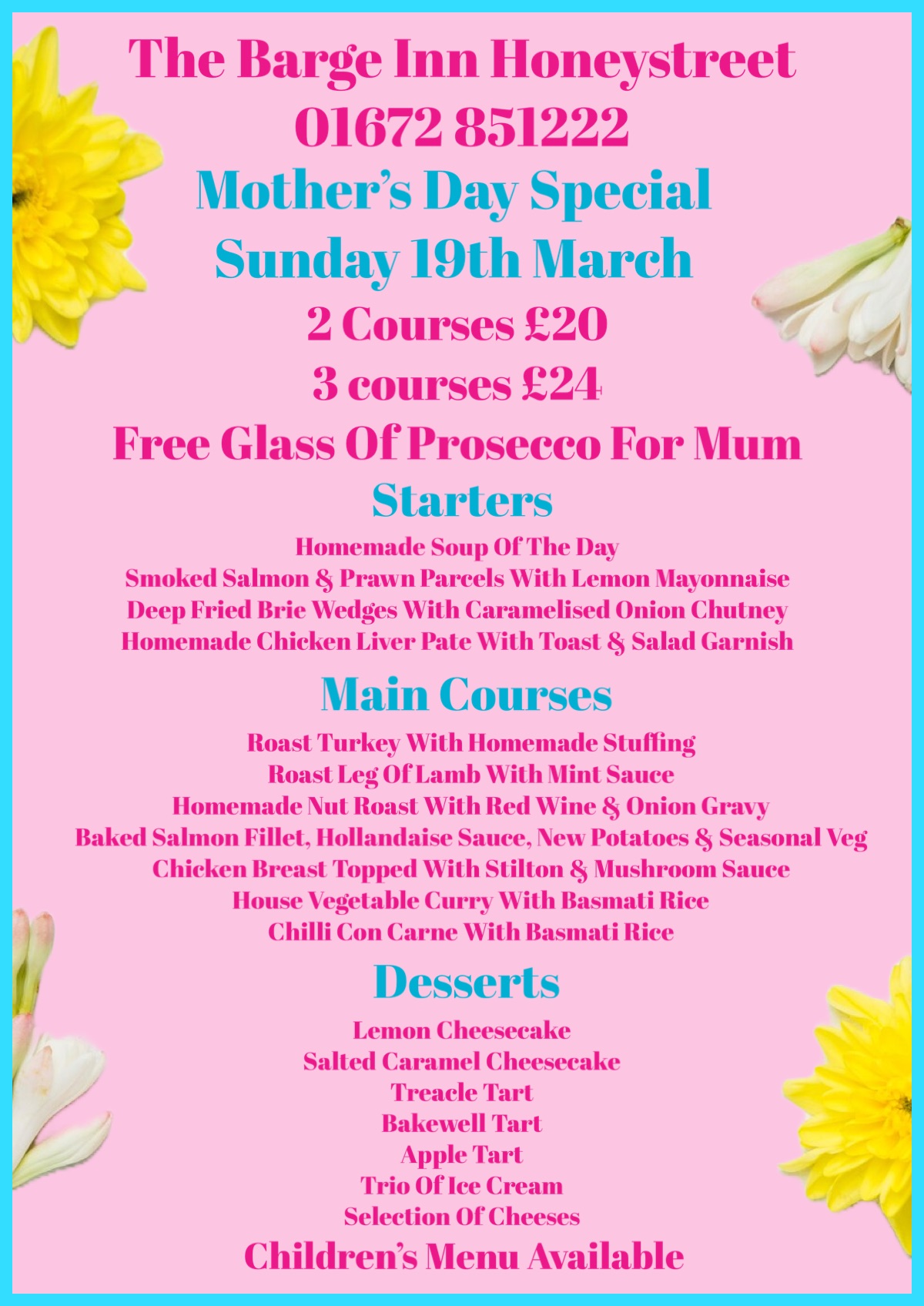 Food & Drink – The Barge Inn – Honeystreet